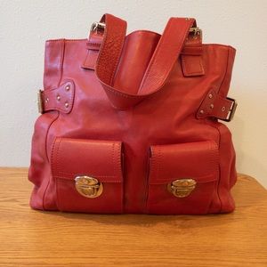 Marc Jacobs Red Leather Shoulder Bag - image 1